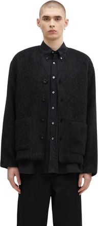 Our Legacy Mohair Vest - Heren - Vesten - Zwart - XL - Truien & Vesten