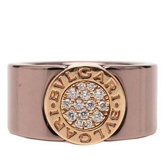 Bulgari Bvlgari Bvlgari Pink Band Ring (Pre-Owned)