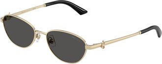 Jimmy Choo London JC4032BD Asian Fit 300687 Womens Sunglasses Gold Size 53