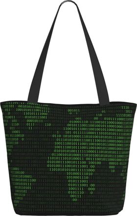 AOOEDM Funny Code Patterns Ladies Shopping Bag 13x11x7in.The Perfect ValentineS Day Gift.It Is The Best ValentineS Day Gift For Mom, Daughter, Wife,Etc