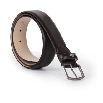 Lacoste Heren, Accessoires, Bruin, Maat: 115 CM Leer