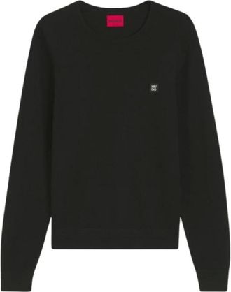 HUGO BOSS Hombre, Sudaderas, Negro, Talla: M