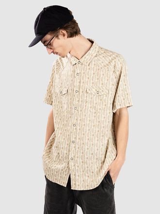 Vissla Out West Hemd braun