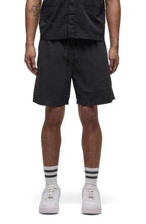 Hudson Cotton Blend Drawstring Shorts in Black Slate at Nordstrom Rack, Size Small