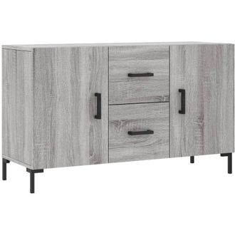 vidaXL Vidaxl - Aparador De Madera De Ingenier&iacute;a Gris Sonoma 100x36x60 Cm