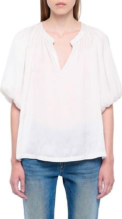 Zadig&Voltaire Teko Satin Top in Judo at Nordstrom, Size X-Small