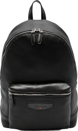 Santoni Leather Backpack