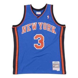 Mitchell & Ness x NBA New York Knicks 2005-06 Swingman Jersey Stephon Marbury 3 SMJYGS18443-NYKROYA05SMB