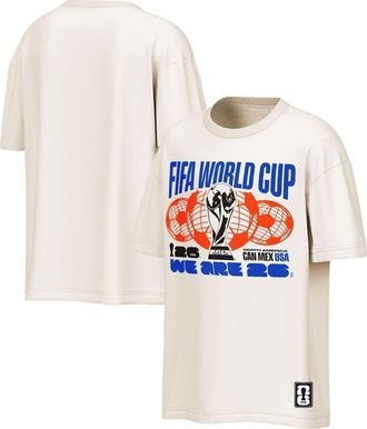 Outerstuff Mens Outerstuff Natural 2026 FIFA World Cup Oversized Fashion T-Shirt at Nordstrom, Size X-Large