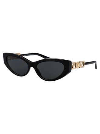 Versace 0VE4470B Acetate Cat-Eye Sunglasses - Black