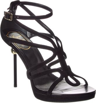 Roger Vivier Suede Sandal