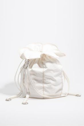 Bimba & Lola Large Petalo Shoulder Bag in White at Nordstrom