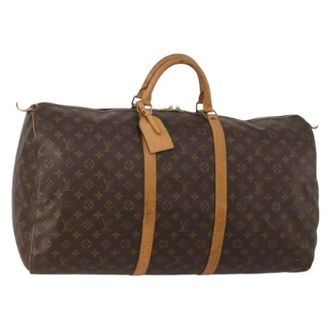 Louis Vuitton Pre-owned Boston Bag - unisex - Louis Vuitton Vintage - Vintage Weekend Bags - Brown - ONE SIZE - Pre-owned
