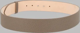 Maison Margiela Leather Belt - Beige