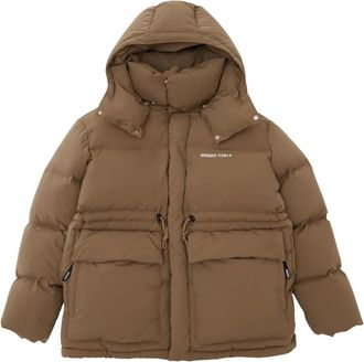 Axel Arigato Winter jas - Heren - Winterjassen - Beige - S - Leer - Jassen