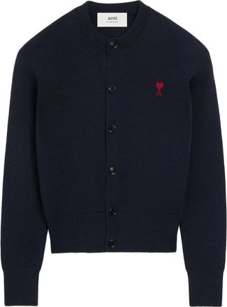Ami Cardigan Ami De Coeur - Blu