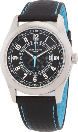 Patek Philippe Calatrava Automatic Black Dial Watch 6007G-011