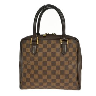 Louis Vuitton Brera Handbag Damier Brown Canvas Handbag (Pre-Owned)
