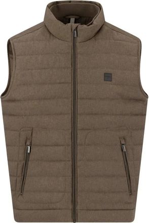 Fynch-Hatton Gilet trapuntato con colletto alla coreana - - Jackets - Uomo - Marrone - L