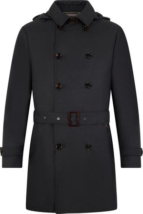 Moorer Hombre, Abrigos, Gris, Talla: M