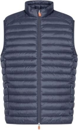 Save The Duck Waistcoats, male, Blue, M, Adam Vest