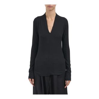 Andrea Ya'aqov Maglia Scollo a V - - Tops - Donna - Nero - S