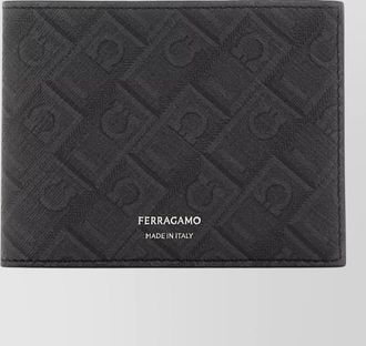 Ferragamo printed canvas wallet