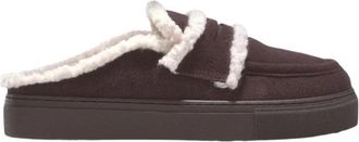 INUIKII Mule Wool - Dames - Slip ons - Rood - 39 EU - Wol - Schoenen