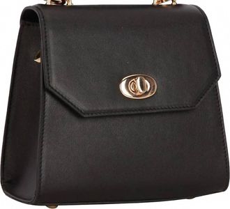 Hearts & Roses London Womens Brooke Mini Handbag In Black