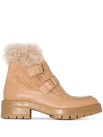 Aquazzura Stivali con fibbia Ryan - Toni neutri