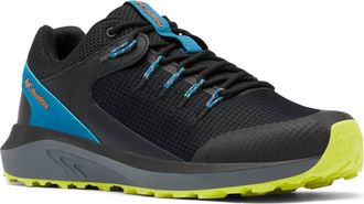 Columbia Mens Trailstorm Waterproof Shoe In Black/solar