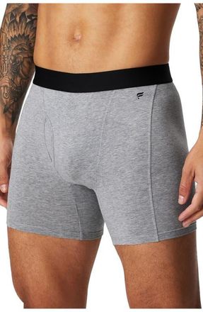 Fabletics Mens The 24-7 Boxer Brief in Classic Grey Heather at Nordstrom, Size Xx-Large