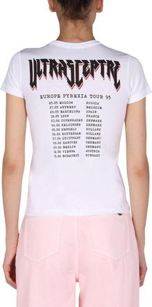 Raf Simons Logo Print T-Shirt - White