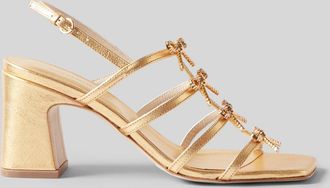 Claudie Pierlot Sandales &agrave; talon cuir