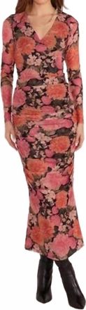 Minkpink Yvaine Mesh Midi Skirt In Pink