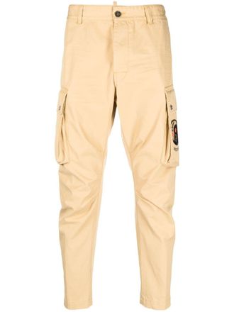 Dsquared2 tapered-leg cargo pants - Neutrals