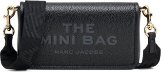 Marc Jacobs Black The Leather mini crossbody bag
