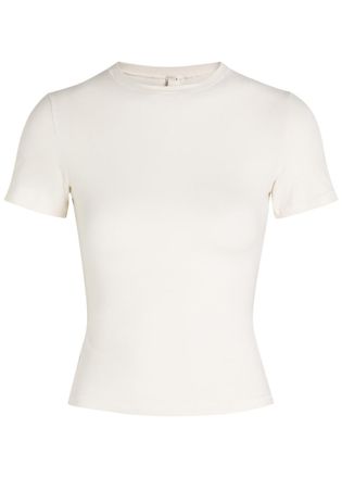 SKIMS Stretch-cotton T-shirt - Off White - M (UK12-14)