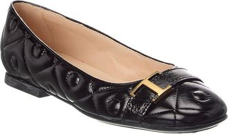 Tod's TodS Gomma Leather Flat