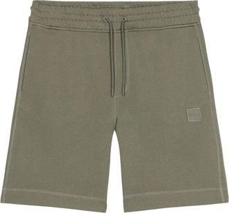 HUGO BOSS Sewalk Sweat Shorts - Heren - Korte Broeken - Groen - L - Katoen - Korte Broeken