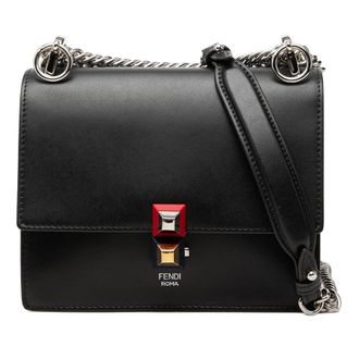 Fendi Pre-owned Fendi Small Leather Kan I Crossbody Ladies G11T0XXWAB84UY7Y