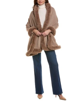 La Fiorentina Wool & Cashmere-Blend Travel Wrap