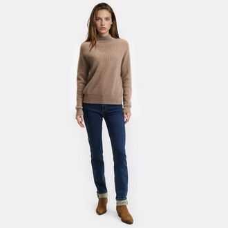 La Redoute Collections Rechte jeans push-up extra comfort
