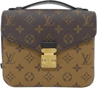 Louis Vuitton Pre-owned Pochette Metis Monogram Reverse Rugzak - Heren - Vintage Schoudertas - Bruin - ONE Size - Vintage