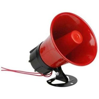 OEM Sirena De Alarma, 220 V, Alta Potencia 30 W, 130 Decibelios, Largo Alcance, F&aacute;cil De Usar, Con Soporte De Montaje Para Sistema De Alarma De Seguridad 