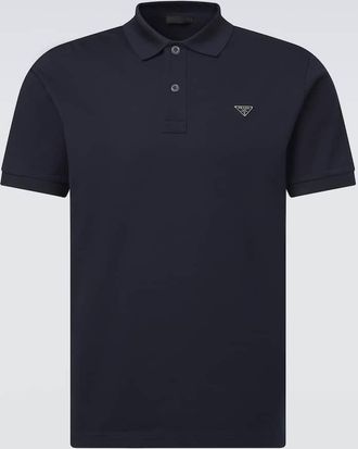 Prada Polo in piqu&eacute; di cotone