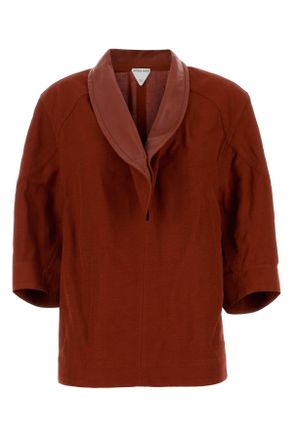 Bottega Veneta Tiziano Rode Viscose Mix Blouse