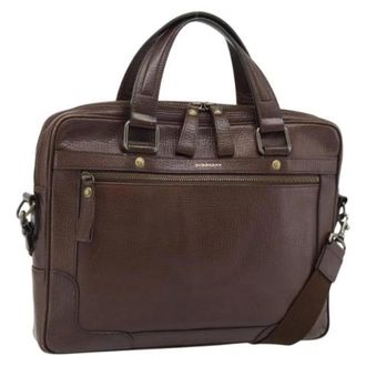 Burberry Pre-owned Vintage Hand Bag - Dames - Vintage Handtas - Bruin - ONE Size - Leer - Vintage