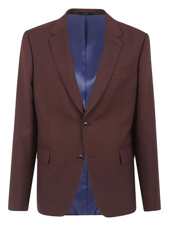 Paul Smith single-breasted blazer - men - Wool - 50 - Brown