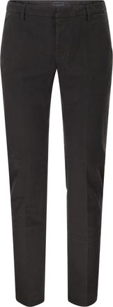 Dondup Spiritissimo Regular Chino Trousers In Gabardine